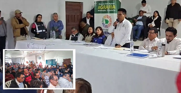 45 días más de plazo para aprobar plan de intervención de cabeceras de cuenca en Andahuaylas